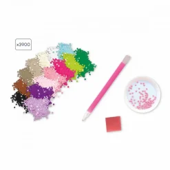 Janod Peinture Diamant Cerf* Sable, Paillettes, Dorure & Strass|Collection 