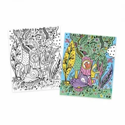 Janod Peinture Magique Bonne nuit* Peinture Par Numéro & Coloriage|Collection