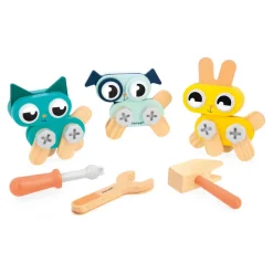 Janod Petits Animaux à Bricoler Brico'Kids* Jeux De Construction