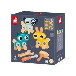 Janod Petits Animaux à Bricoler Brico'Kids* Jeux De Construction