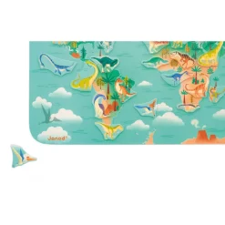 Janod Planisphère Magnétique Dino* Jeux Éducatifs Primaire|Jeux Éducatifs Science & Géographie