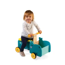 Janod Porteur Hippo (bois)* Jouets À Bascule, Porteurs & Chariots