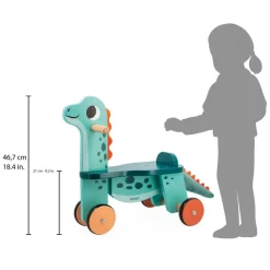 Janod Porteur Portosaurus* Jouets À Bascule, Porteurs & Chariots