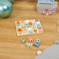 Janod Puzzle Alphabet Sweet Cocoon (bois)* Puzzles En Bois Premier Âge|Puzzles En Bois Premier Âge