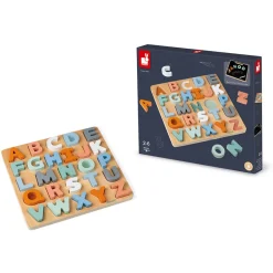 Janod Puzzle Alphabet Sweet Cocoon (bois)* Puzzles En Bois Premier Âge|Puzzles En Bois Premier Âge