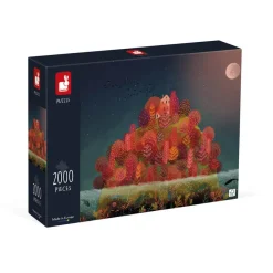 Janod Puzzle Automne Rouge 2000 pièces* Puzzles 500 À 2000 Pièces