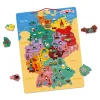 Janod Puzzle Carte d'Allemagne Magnétique (bois)* Jeux Éducatifs Primaire|Jeux Éducatifs Science & Géographie