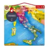 Janod Puzzle Carte d'Italie Magnétique 20 pièces* Jeux Éducatifs Primaire|Jeux Éducatifs Science & Géographie