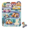Janod Puzzle City 6 pièces* Puzzles En Bois Premier Âge|Puzzles En Bois Premier Âge