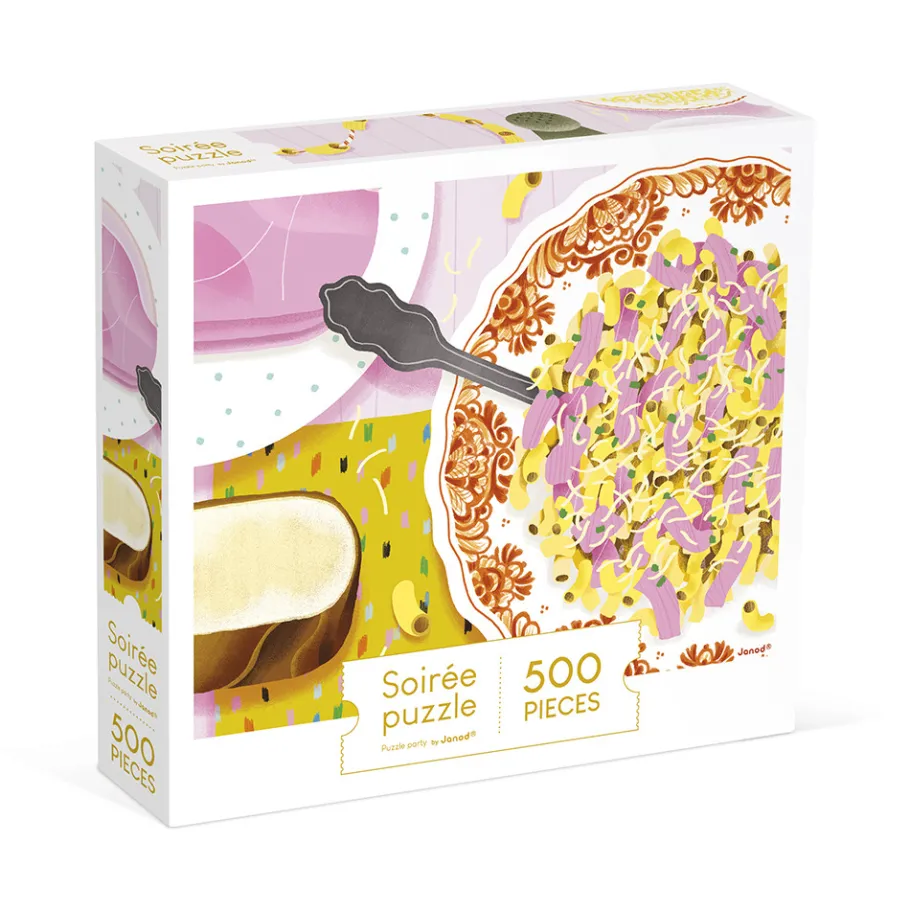 Janod Puzzle Coquillettes Jambon 500 pièces* Puzzles 500 À 2000 Pièces