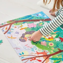 Janod Puzzle Dame Nature 200 pièces* Puzzles Fabriqués En France|Puzzles 150 À 499 Pièces
