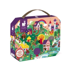 Janod Puzzle d'observation Les Contes 24 pièces* Puzzles Fabriqués En France|Puzzles Éducatifs