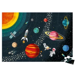 Janod Puzzle éducatif Système Solaire 100 pièces* Jeux Éducatifs Primaire|Jeux Éducatifs Science & Géographie