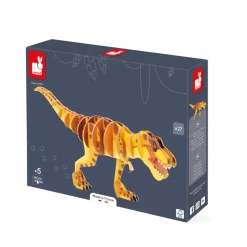 Janod Puzzle en volume le T-Rex* Puzzles Fabriqués En France|Puzzles Éducatifs
