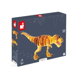 Janod Puzzle en volume le T-Rex* Puzzles Fabriqués En France|Puzzles Éducatifs