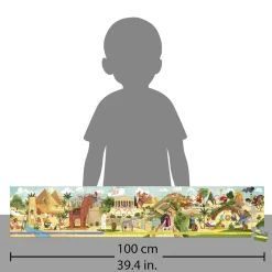 Janod Puzzle Frise Mythologie & Antiquité 100 pièces* Puzzles Fabriqués En France|Puzzles Éducatifs