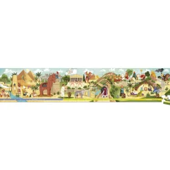 Janod Puzzle Frise Mythologie & Antiquité 100 pièces* Puzzles Fabriqués En France|Puzzles Éducatifs