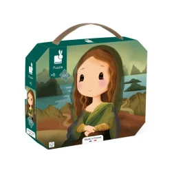 Janod Puzzle Inspiré de De Vinci 100 pièces* Puzzles Fabriqués En France|Puzzles 50 À 149 Pièces