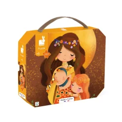 Janod Puzzle Inspiré de Klimt 100 pièces* Puzzles Fabriqués En France|Puzzles 50 À 149 Pièces