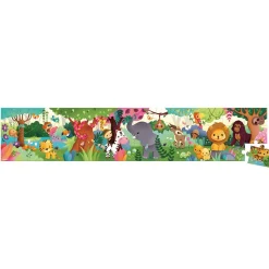 Janod Puzzle Les Animaux Sauvages 36 pièces* Puzzles Fabriqués En France|Puzzles 20 À 49 Pièces