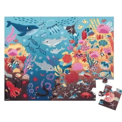Janod Puzzle Magique l'Océan 24 pièces* Puzzles Éducatifs|Puzzles 20 À 49 Pièces