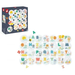 Janod Puzzle Mon Premier Alphabet Pure* Jeux Éducatifs Maternelle|Jeux Éducatifs Chiffres & Lettres