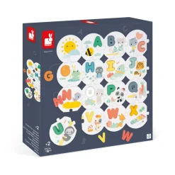 Janod Puzzle Mon Premier Alphabet Pure* Jeux Éducatifs Maternelle|Jeux Éducatifs Chiffres & Lettres