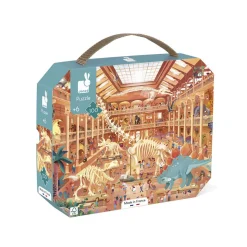 Janod Puzzle Musée Histoire Naturelle 100 pièces* Puzzles Fabriqués En France|Puzzles 50 À 149 Pièces