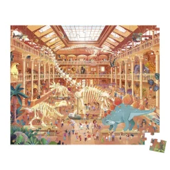 Janod Puzzle Musée Histoire Naturelle 100 pièces* Puzzles Fabriqués En France|Puzzles 50 À 149 Pièces