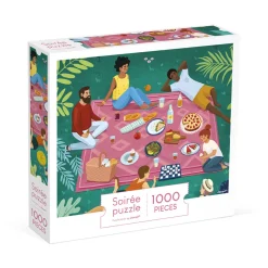 Janod Puzzle Pique-nique Entre Amis 1000 pièces* Puzzles 500 À 2000 Pièces