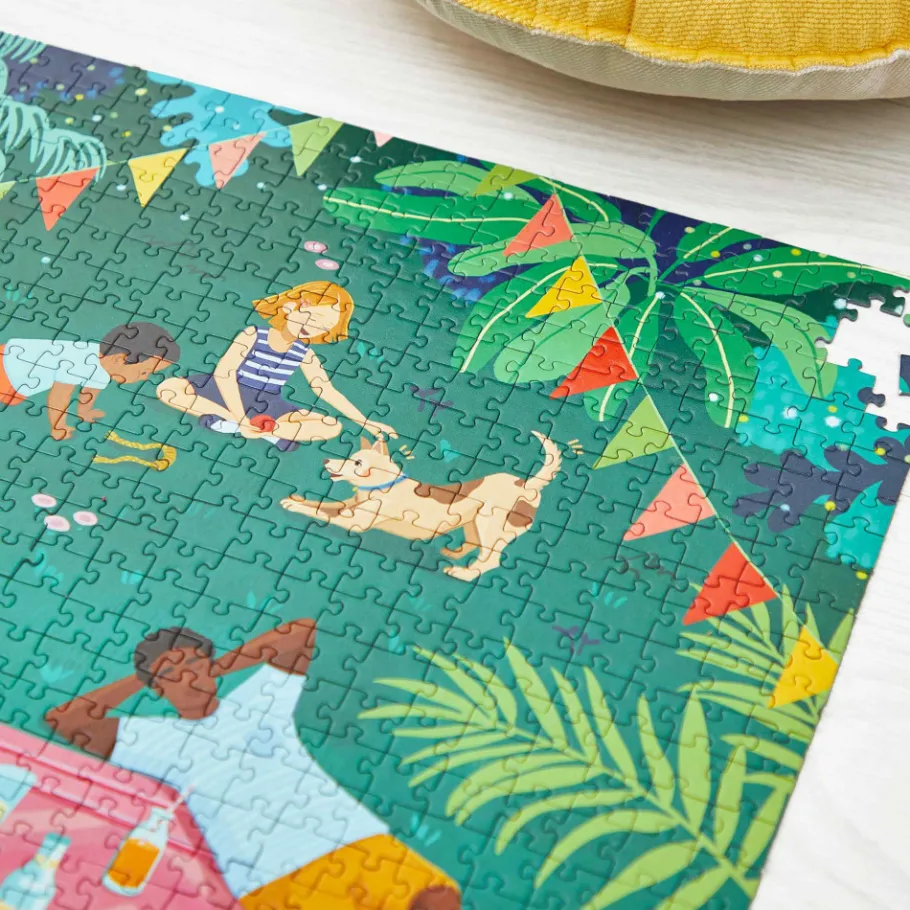 Janod Puzzle Pique-nique Entre Amis 1000 pièces* Puzzles 500 À 2000 Pièces