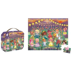 Janod Puzzle Princesses 36 pièces* Puzzles Fabriqués En France|Puzzles 20 À 49 Pièces