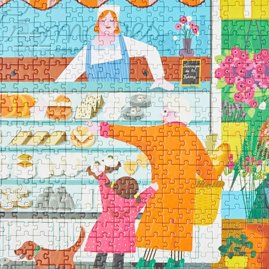 Janod Puzzle Sur Le Marché 500 pièces* Puzzles 500 À 2000 Pièces