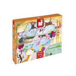 Janod Puzzle Tactile 'Journée Zoo' 20 pièces* Puzzles 20 À 49 Pièces