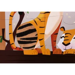Janod Puzzle Tactile 'Journée Zoo' 20 pièces* Puzzles 20 À 49 Pièces