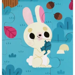 Janod Puzzle Tactile Les Animaux de la Forêt 20 pièces* Puzzles 20 À 49 Pièces