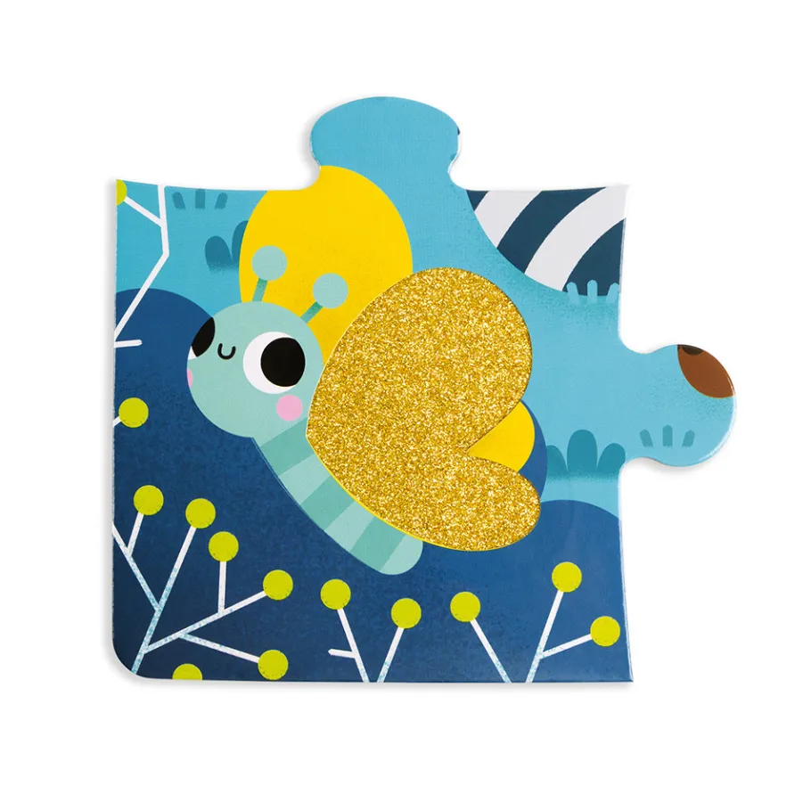 Janod Puzzle Tactile Les Animaux de la Forêt 20 pièces* Puzzles 20 À 49 Pièces
