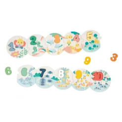 Janod Puzzles Mes Premiers Chiffres Pure* Jeux Éducatifs Maternelle|Jeux Éducatifs Chiffres & Lettres