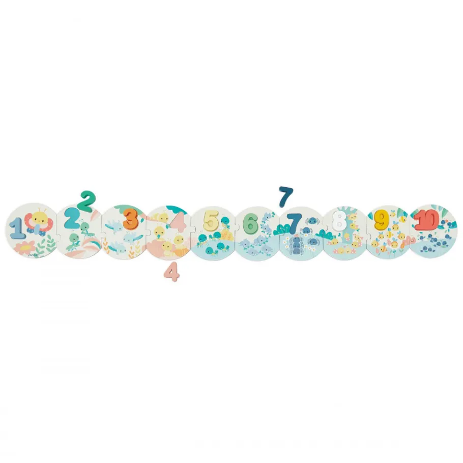 Janod Puzzles Mes Premiers Chiffres Pure* Jeux Éducatifs Maternelle|Jeux Éducatifs Chiffres & Lettres