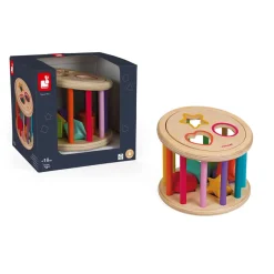 Janod Quizz des Formes I wood (bois)* Formes & Couleurs|Manipulation & Encastrement