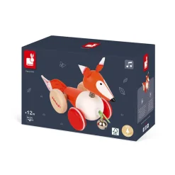 Janod Renard à Promener Zigolos (bois)* Jouets À Promener & À Pousser