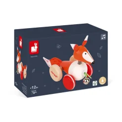 Janod Renard à Promener Zigolos (bois)* Jouets À Promener & À Pousser