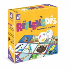 Janod RéflexoDés - Animaux* Jeux De Rapidité & De Stratégie|Jeux De Mémoire & D'Associations
