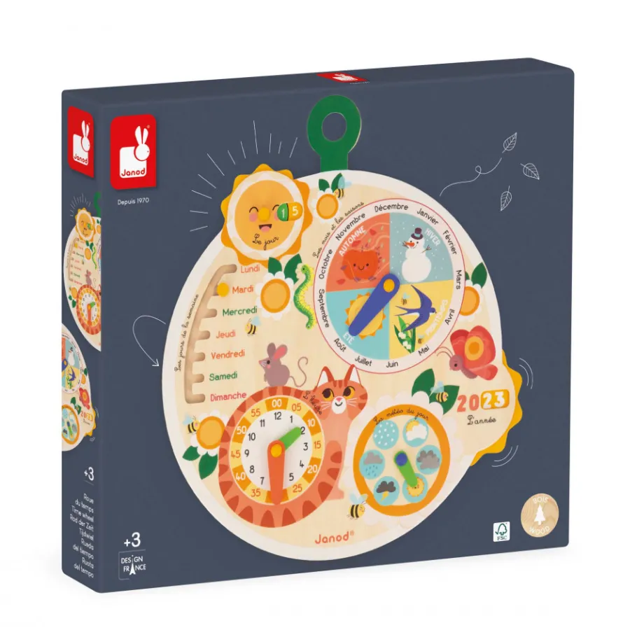Janod Roue du Temps* Jeux Éducatifs Primaire|Jeux Éducatifs Maternelle