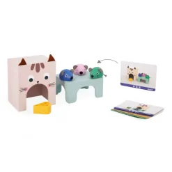 Janod Se Repérer dans l'Espace - Chat et Souris* Jeux Éducatifs Maternelle|Jeux Éducatifs Science & Géographie