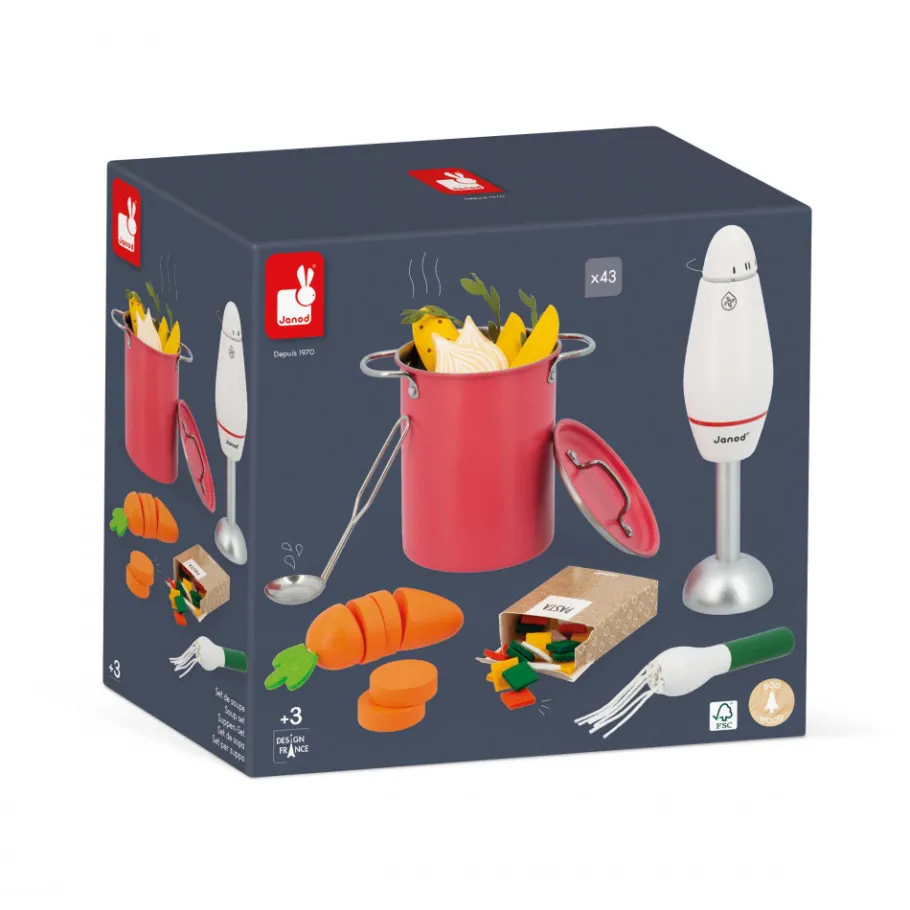 Janod Set de Soupe* Cuisines, Dinettes & Marchandes