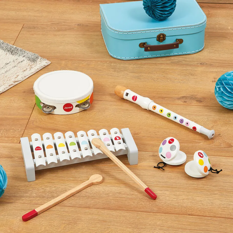Janod Set musical Confetti (bois)* Jouets Musicaux|Jouets Musicaux