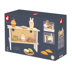Janod Stand de Pâtisseries* Imitation Métiers|Cuisines, Dinettes & Marchandes