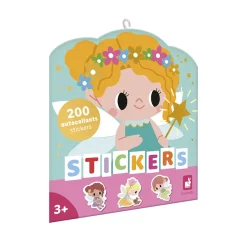 Janod Stickers Fées x200* Mosaïques & Gommettes