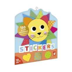 Janod Stickers Formes Géométriques x150* Mosaïques & Gommettes